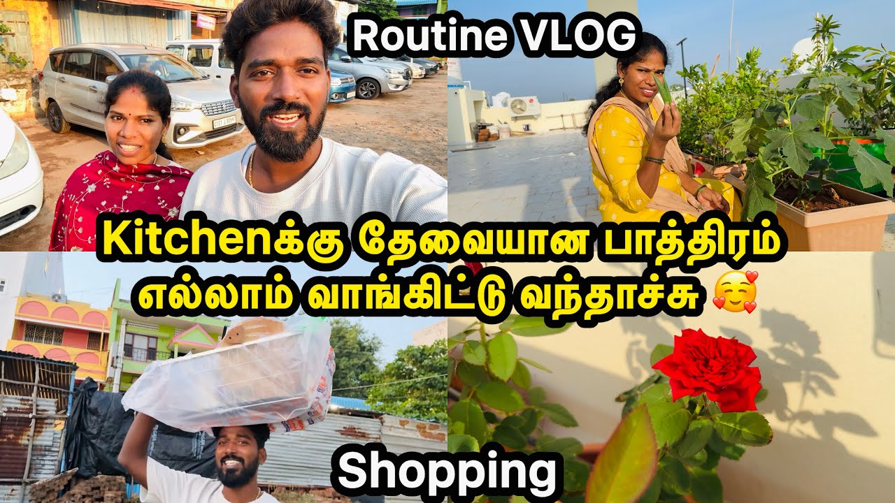 I bought all the necessary utensils for the kitchen 😊| Sangeetha Vinoth | #tamilvlog