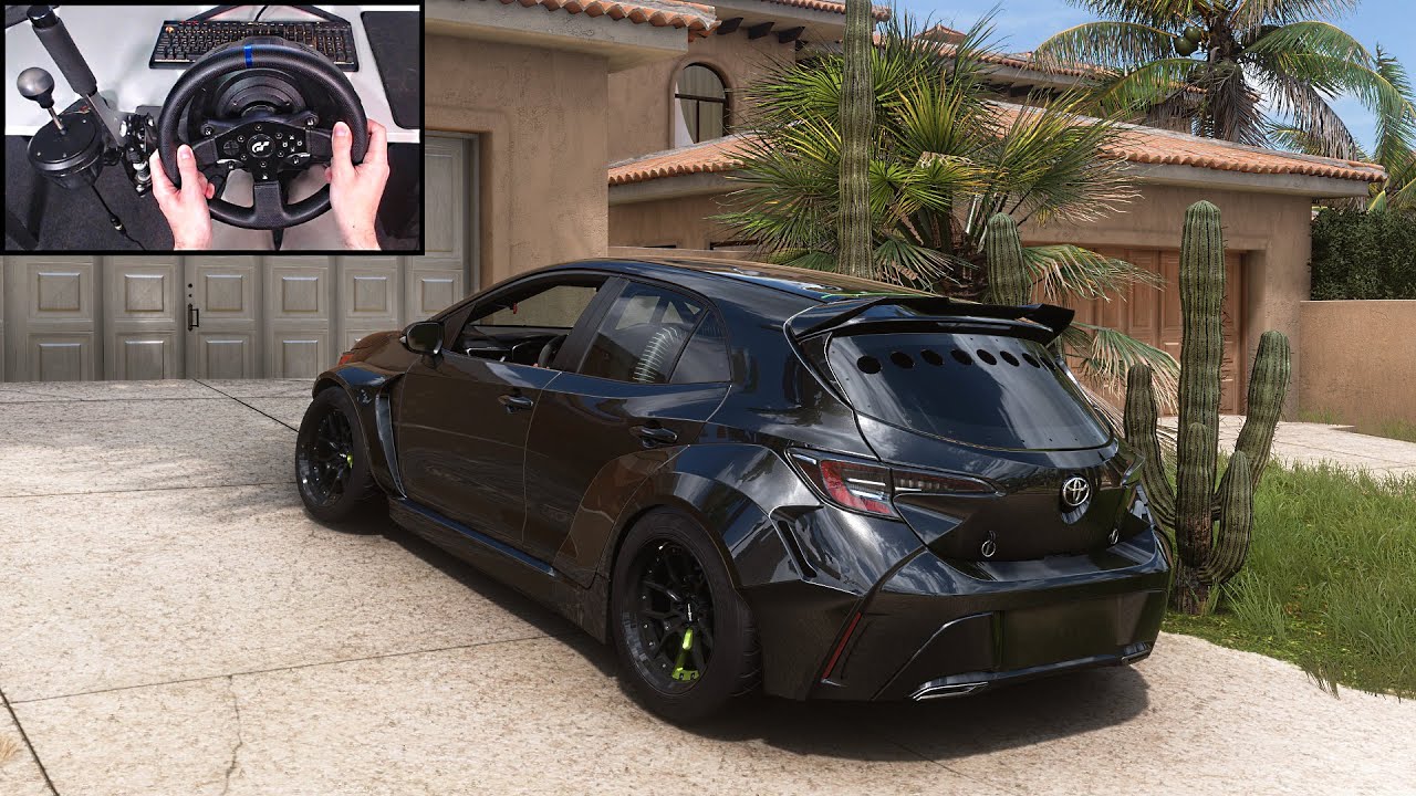 Not Your Average Toyota Corolla - Forza Horizon 5 | Steering Wheel Gameplay