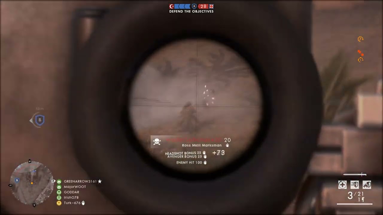 Worst sniper player: Battlefield 1