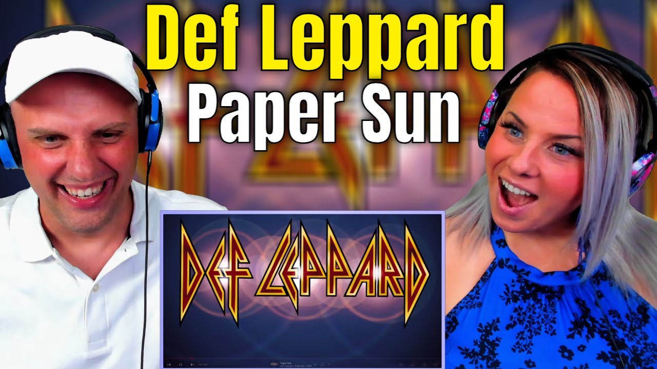 Reaction To Def Leppard - Paper Sun | THE WOLF HUNTERZ REACTIONS