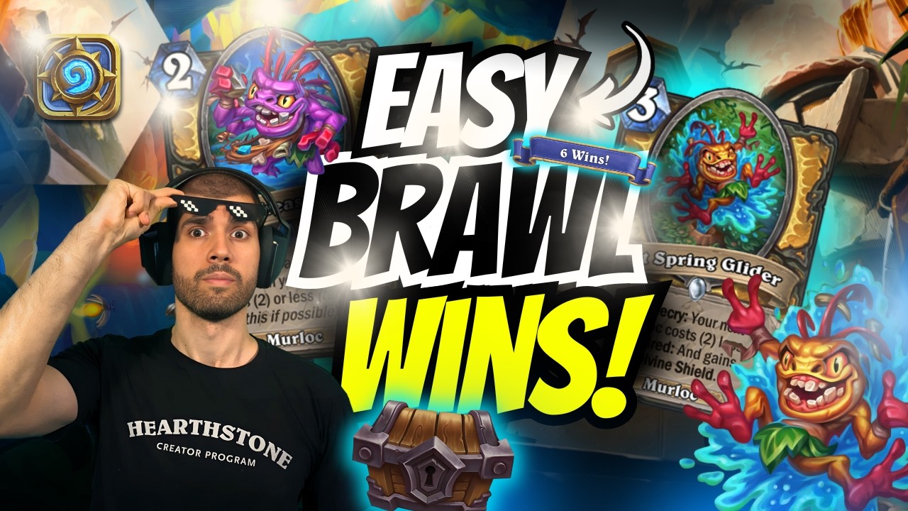 🔥 UNBEATABLE QUEST MURLOC PALADIN! 6-0 Brawliseum Run + Full Guide 🐟⚔️