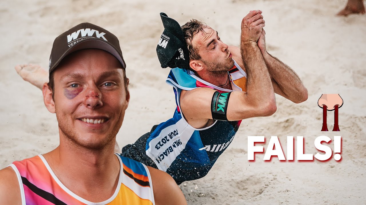 Diese BEACHVOLLEYBALL FAILS sind LEBENSGEFÄHRLICH!
