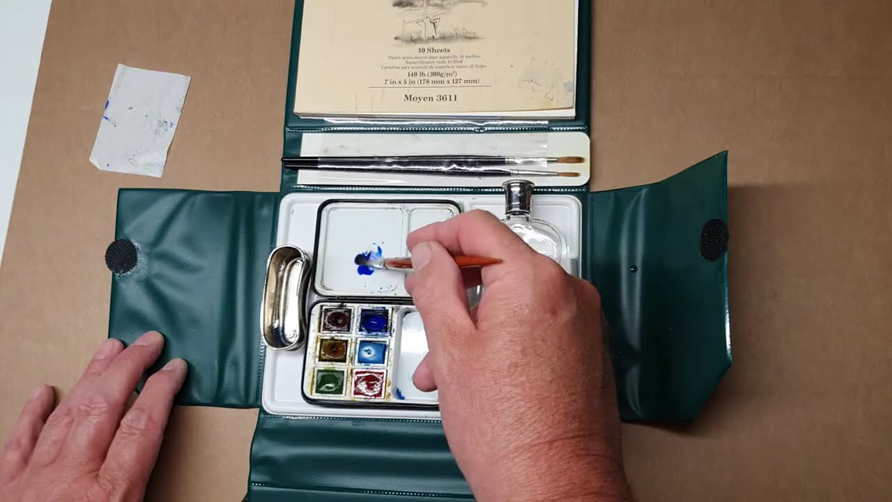 Alwyn Crawshaw watercolour outdoorset