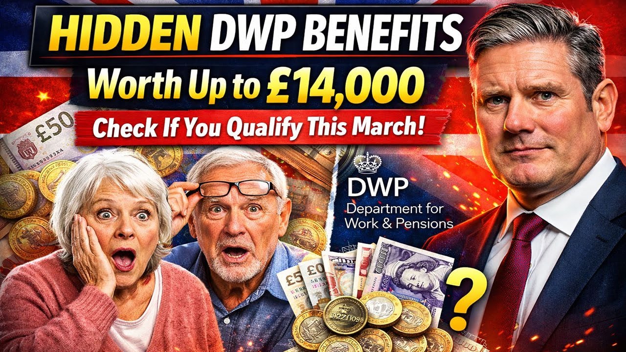 Don&rsquo;t Miss Out: Hidden DWP Benefits Could Give You &pound;14,000 This March!