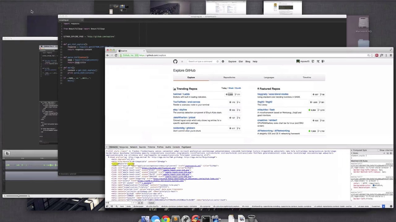 Web Scraping Part 1