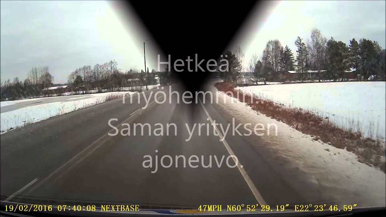 Vaarallinen ohitus 19 02 2016