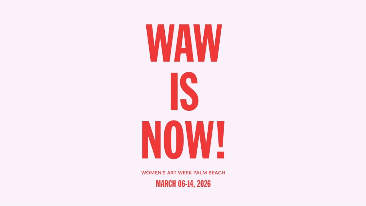 Reclamation | First Female Palm Beach & Women's Art Week 2026 | Sacred Work in Progress