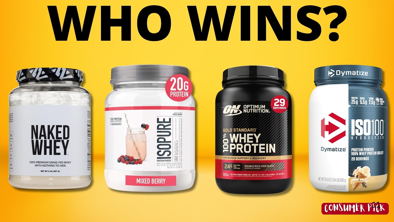 Best Protein Powders 2025 – (Which One Builds Muscle)