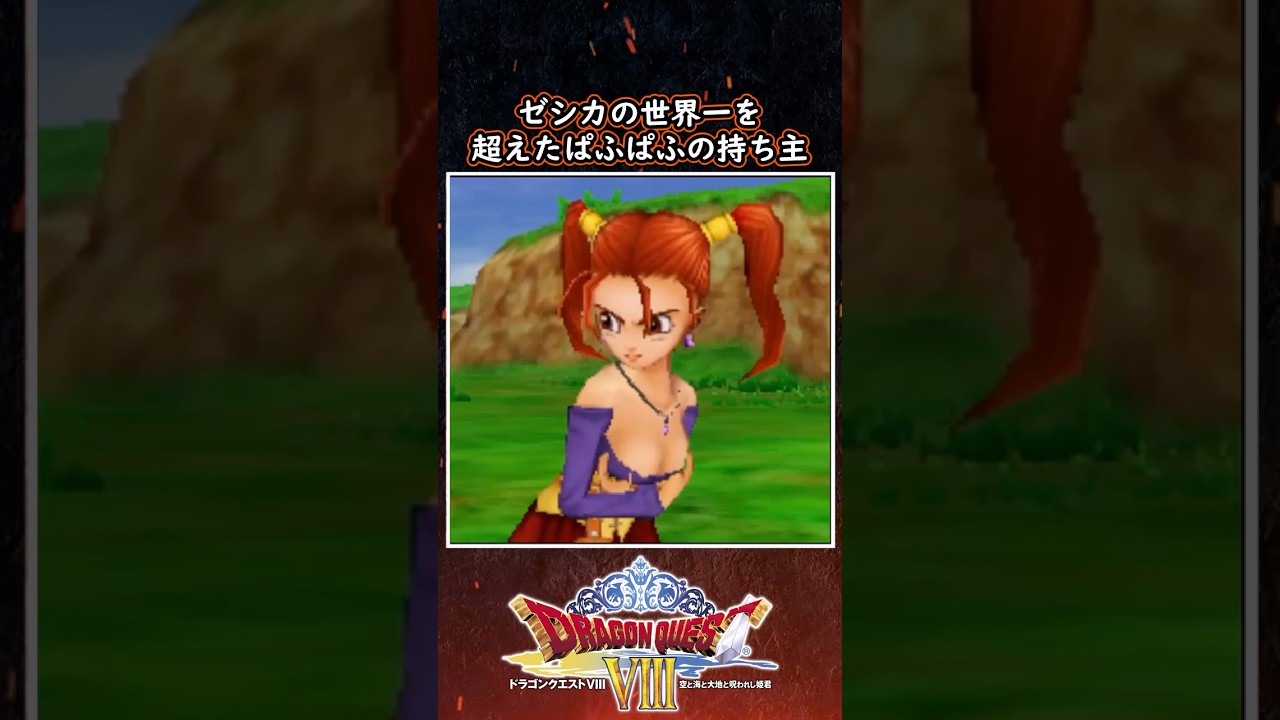 ドラクエ解説 ゼシカの世界一を越えたぱふぱふの持ち主【メイルス】