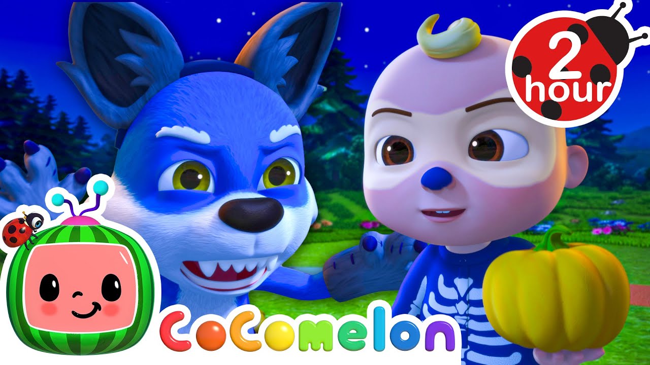 JJ Ain't Scared Of No Werewolf | CoComelon Animal Time Nursery Rhymes & Kids Songs | After School