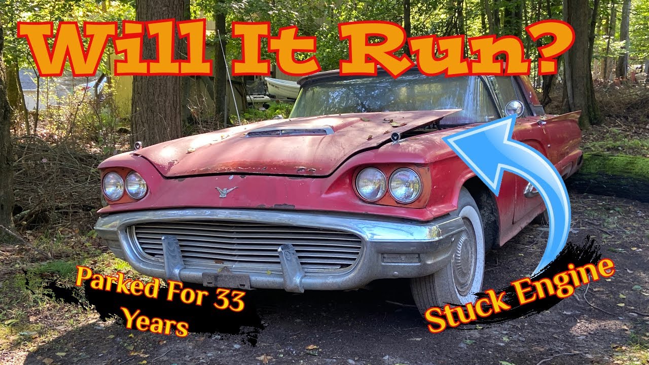 Can I Get A 1959 Thunderbird To Run, After 33 Years Parked?