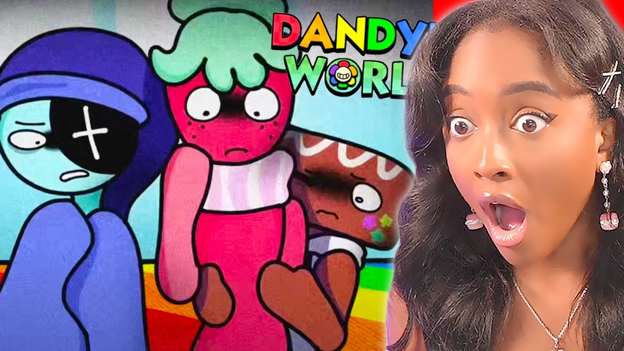 Реакция на анимацию Dandy's World - это БЕЗУМИЕ!!