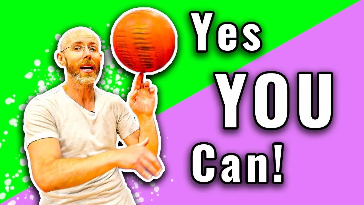 How to Spin a Basketball on Your Finger (FASTEST METHOD!!!)