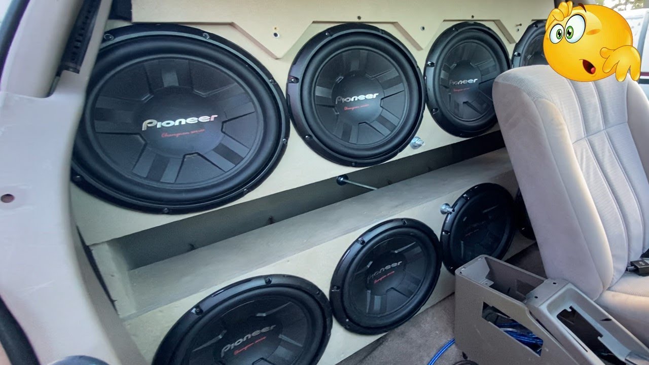 When You Put 8 PIONEER Subs In a Car THIS Happens!