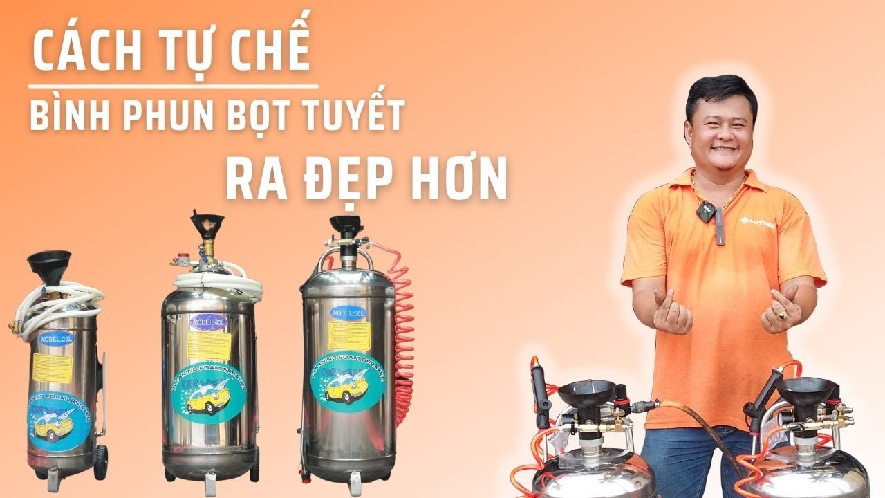 CÁCH  PHUN BỌT TUYẾT  | RA BỌT ĐẸP HƠN #KOCU  KC-50L I(NOX 304)