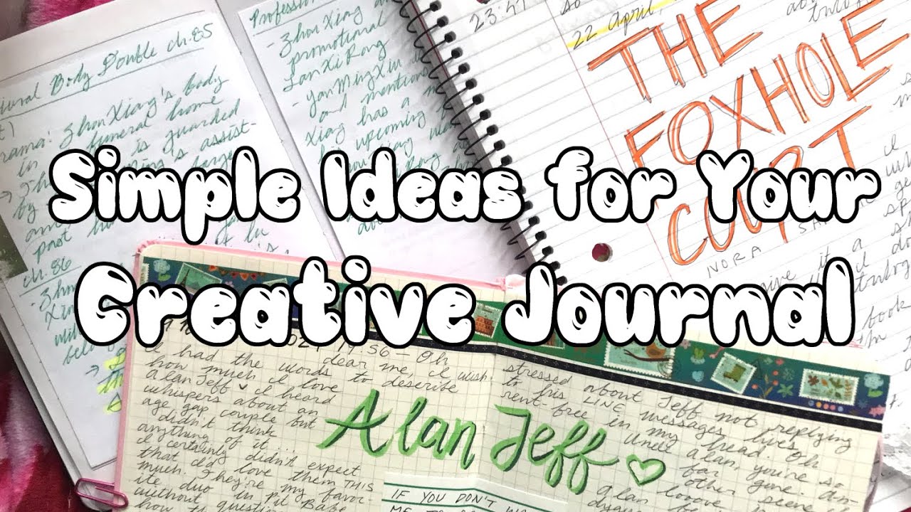 Simple Ideas for Your Creative Journal | Start Journaling in 2026!