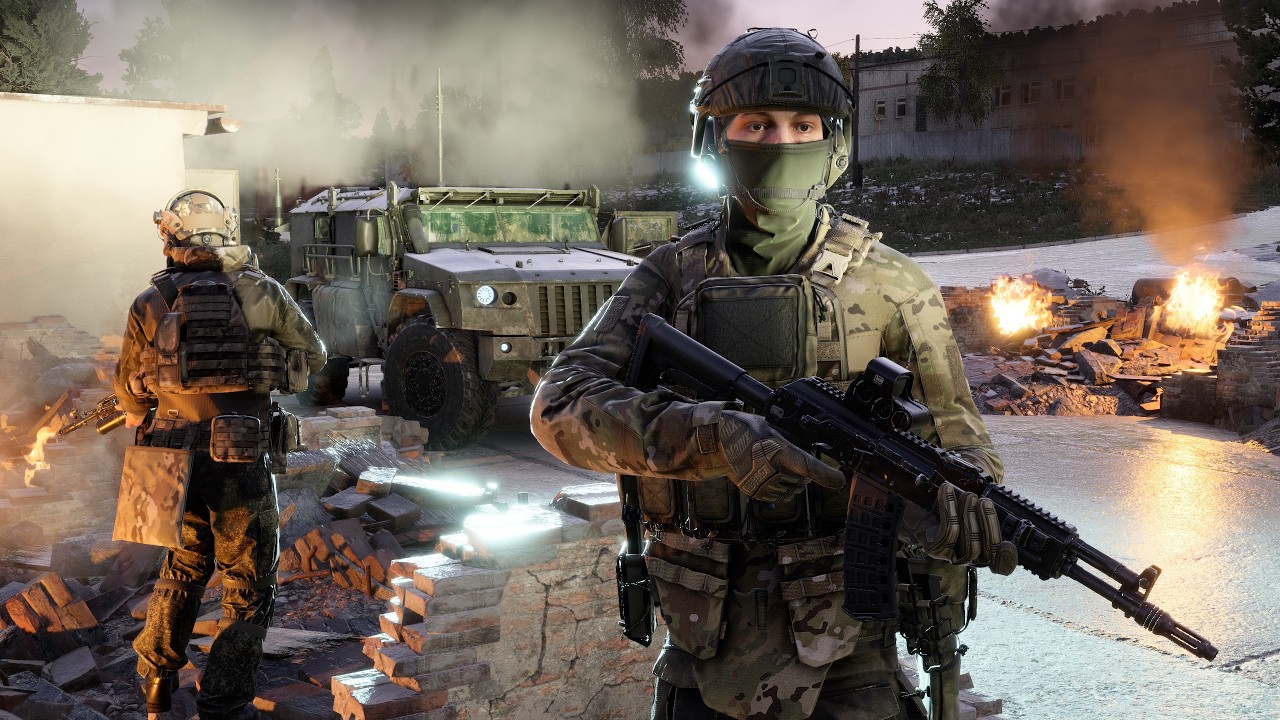 НОЧНОЕ КОПЧЕНИЕ В ARMA REFORGER