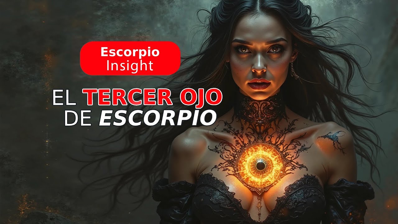 ♏️👁️ El TERCER OJO de ESCORPIO ve lo que otros NIEGAN 🔮👁️ 🗨️