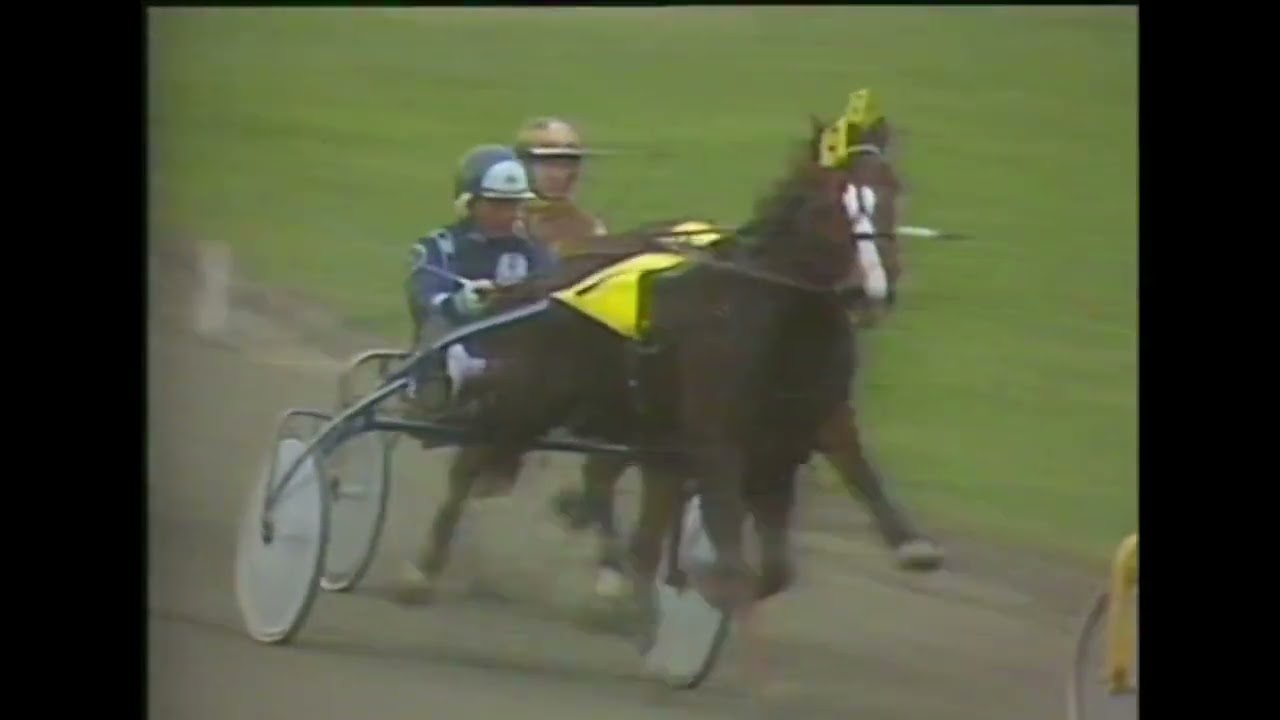 Queen L. & Stig H Johansson vinner Nordiskt Fyraåringspris (100 000 kr) på Jägersro 8 december 1990.