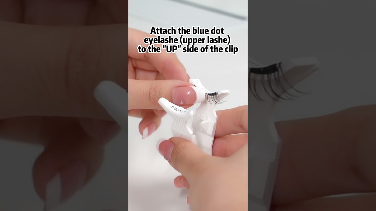 How to use soft magnetic eyelashes