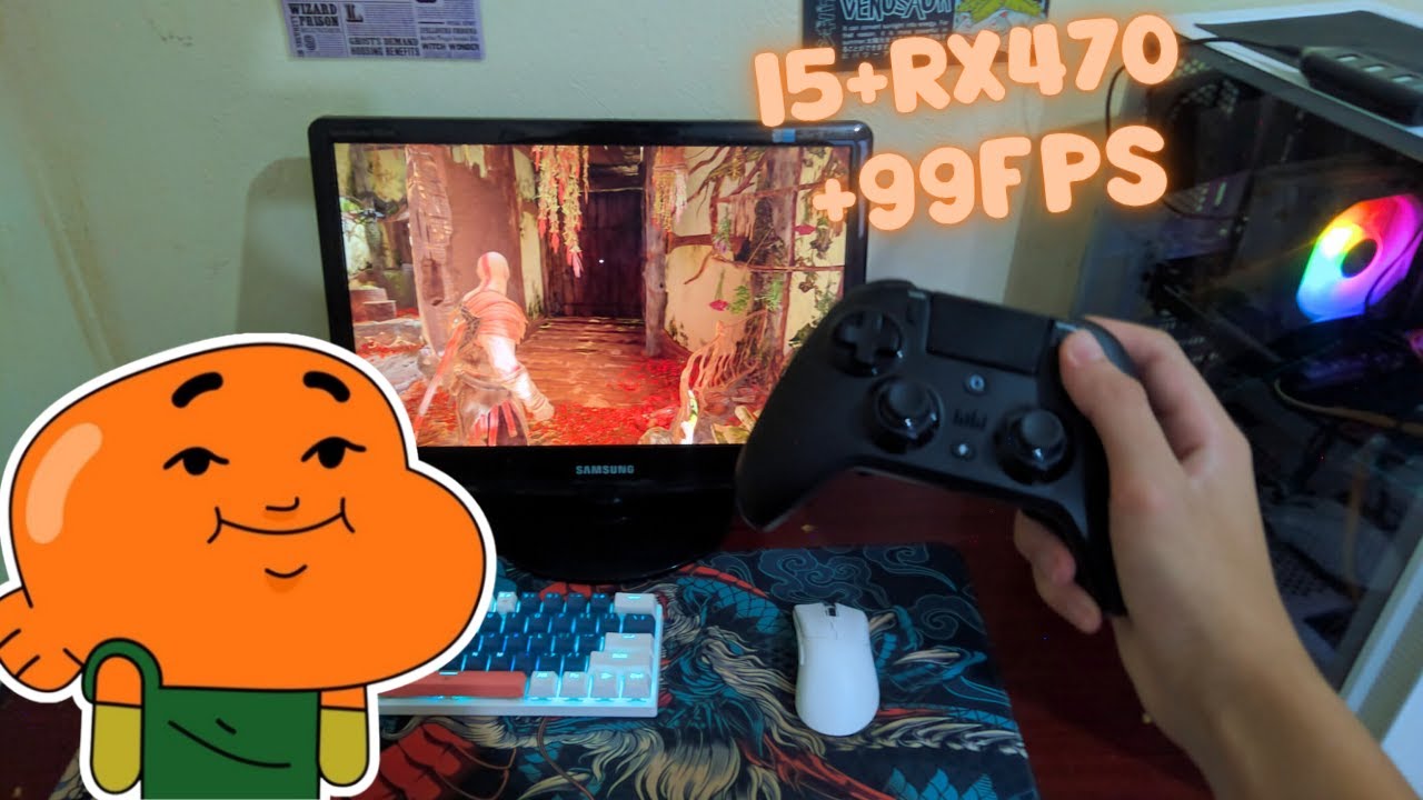 Testando jogos no meu novo pc gamer