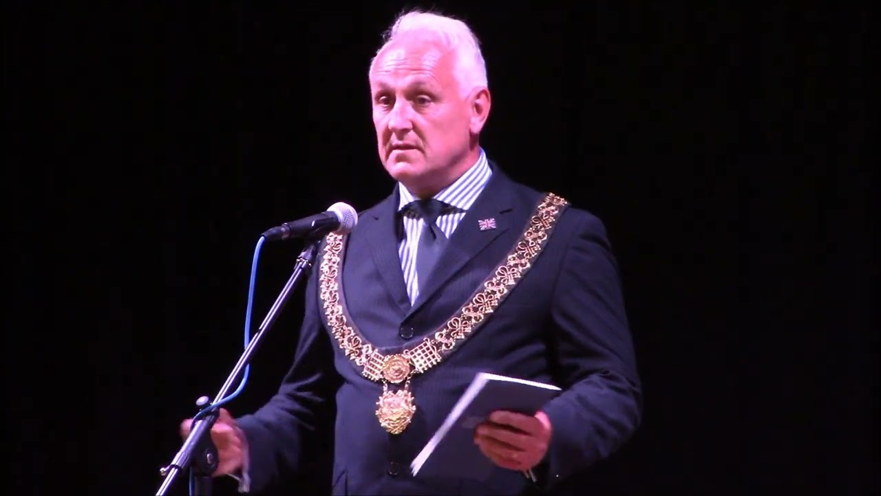 11) Annual Ukrainian Remembrance Day 2023 - Lord Mayor of Derby Alan Graves