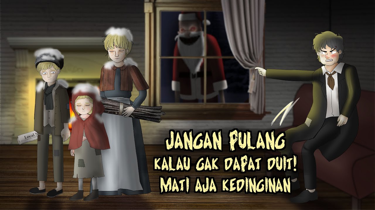 Panti Asuhan Morris - Anak2nya jadi pekerja gratis  #HORORMISTERI Animasi Spesial Natal