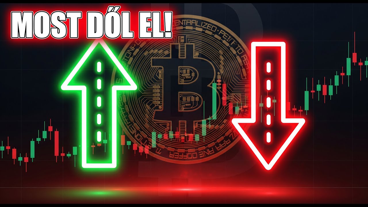 Bitcoin & Altcoin Elemz&eacute;s: 60% Es&eacute;ly a Pattan&aacute;sra? 🚨 Head and Shoulders Csapda!
