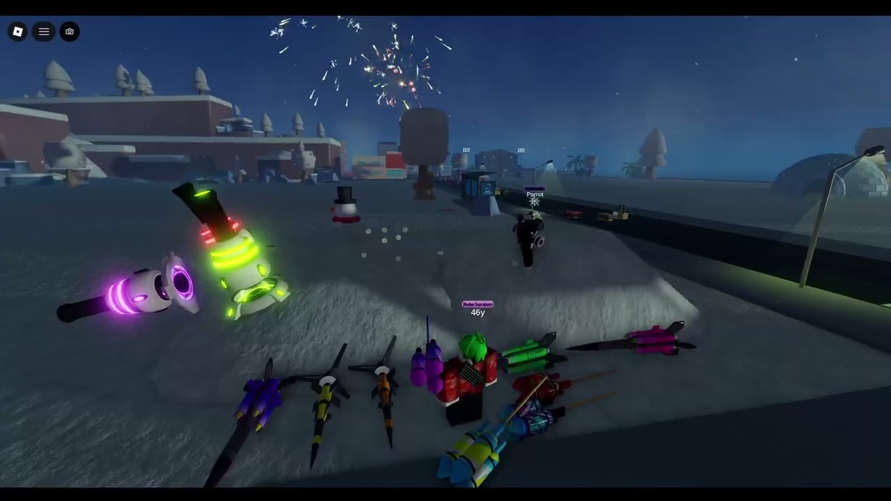 Roblox Fireworks Playground - ซินเจียยู่อี่ ซินนี้ฮวดไช้ 🧧