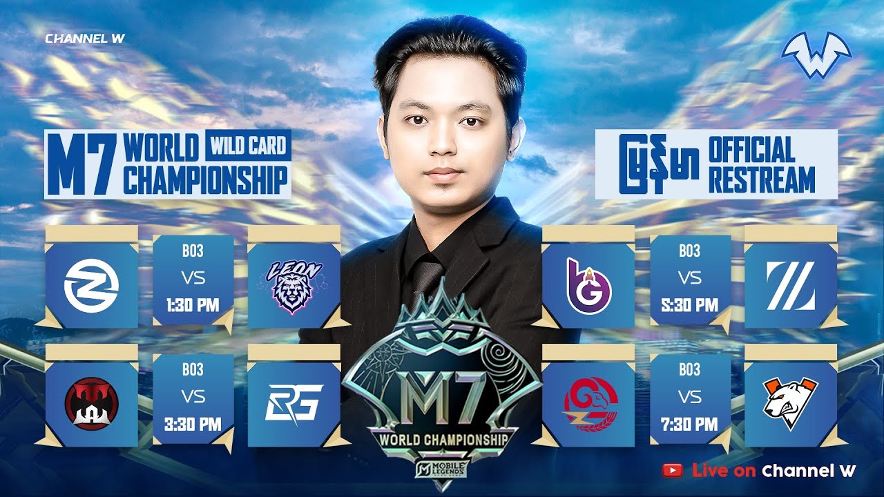 M7 Wild Card Day 2 Official Restream #MLBBEsports #MLBB #M7 #MLBBM7#MobileLegendsBangBang