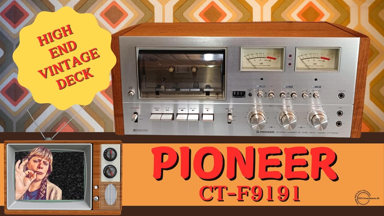 PIONEER CT-F9191 - HIGH END VINTAGE DECK