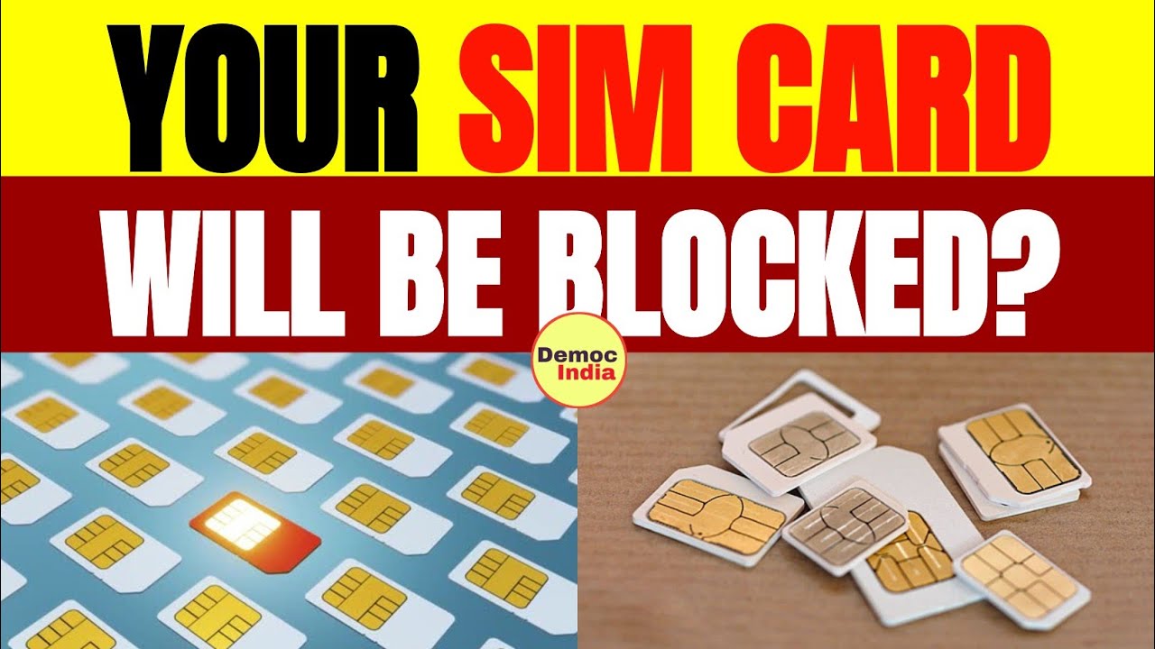 New SIM Card Rules in India! 🇮🇳