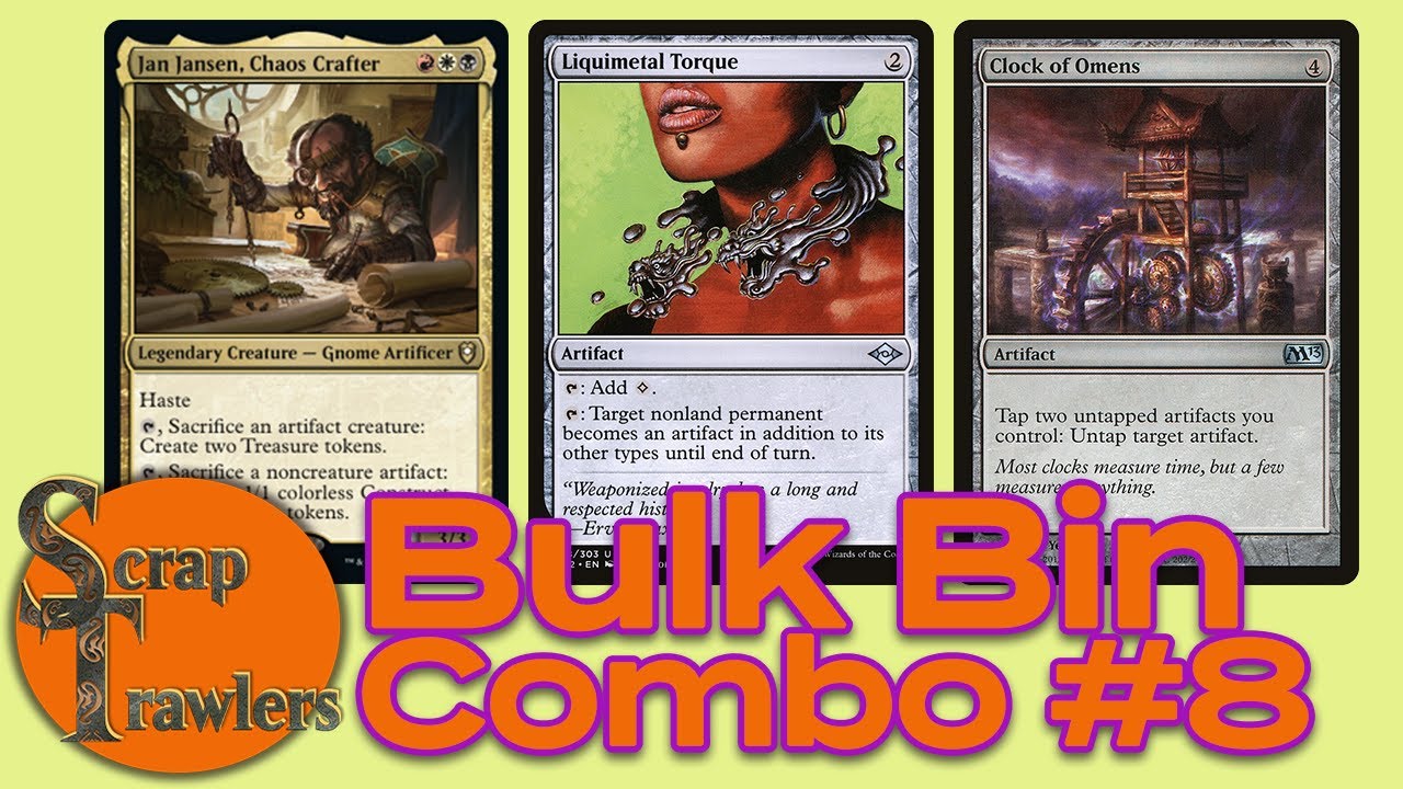 Bulk Bin Combo #8 - Jan Jansen + Liquimetal Torque + Clock of Omens