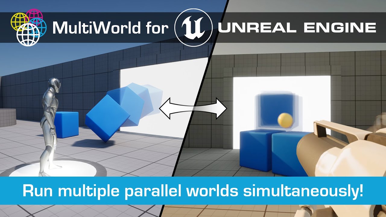MultiWorld - Trailer - Unreal Engine 5 plugin