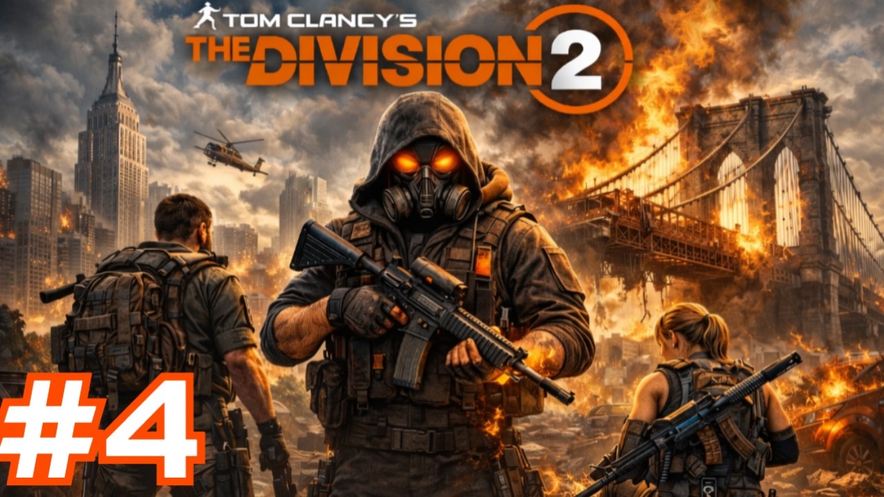 Tom Clancy's The Division 2 - Part 4 - Full Campaign Walkthrough - No Commentary Gameplay