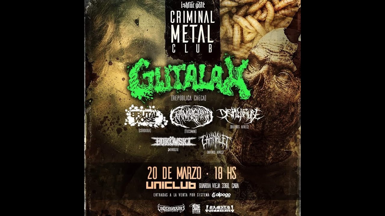 Gutalax Live Argentina Buenos Aires Uniclub 20-03-2025