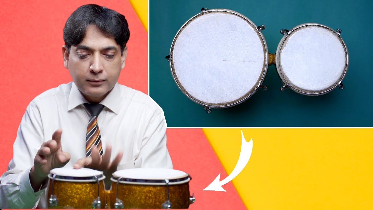 How to play Bongos for Beginners - बोंगो कैसे बजाए | Neele Asmaan Ke Paar Jayenge | Yeshu Ke Geet