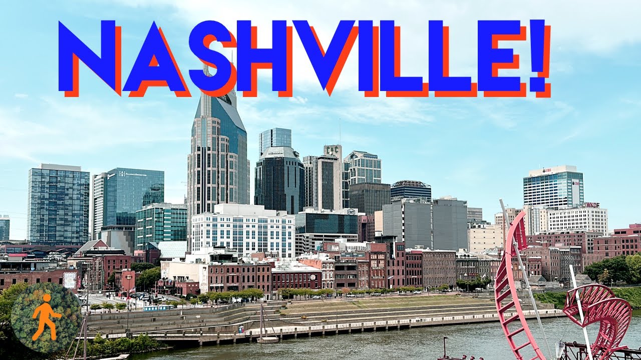 Downtown Nashville, Tennessee - 4K Virtual Walking Tour
