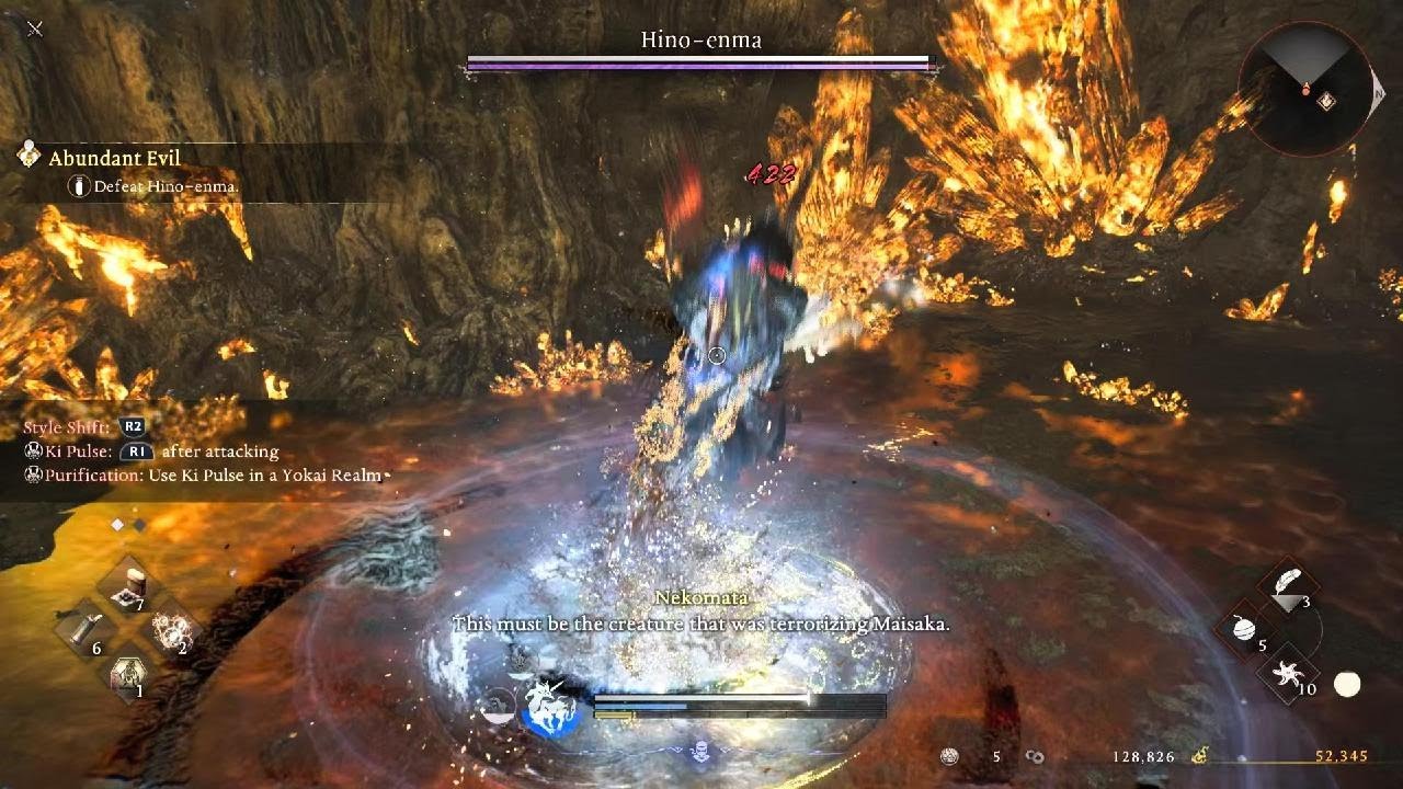 Nioh 3: Hino-Enma Boss Fight