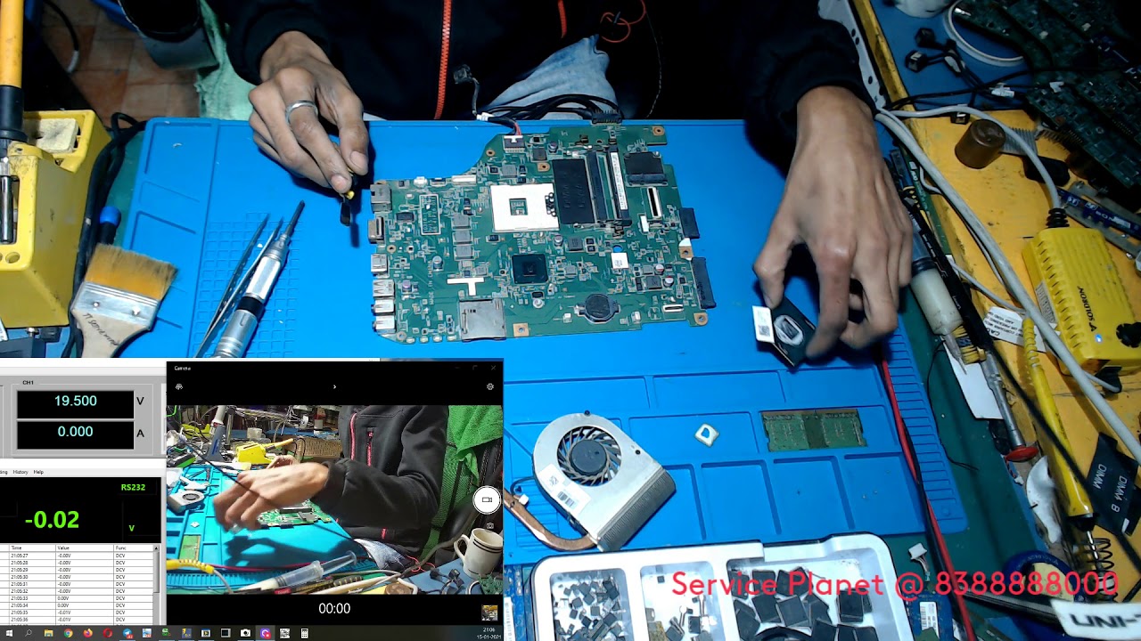 DELL INSPIRON 5050 (10316-1 DV15 HR) DEAD LAPTOP REPAIR,AT IT SERVICE WORLD,HAKIMPARA,SILIGURI