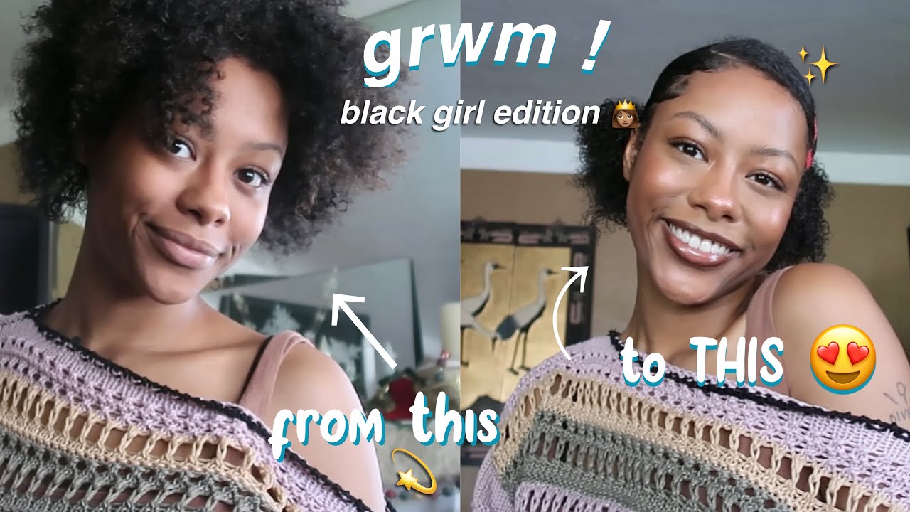 GET CUTE WITH ME 🫶🏼😚| INTROVERTED BLACK GIRL EDITION| trying fenty hair !