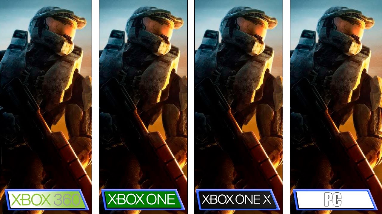 Halo 3 | PC - 360 - ONE - ONEX | 4K Graphics Comparison