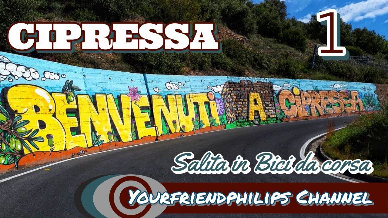 🚴 Salita della Cipressa in Bici da Corsa | #ciclismo