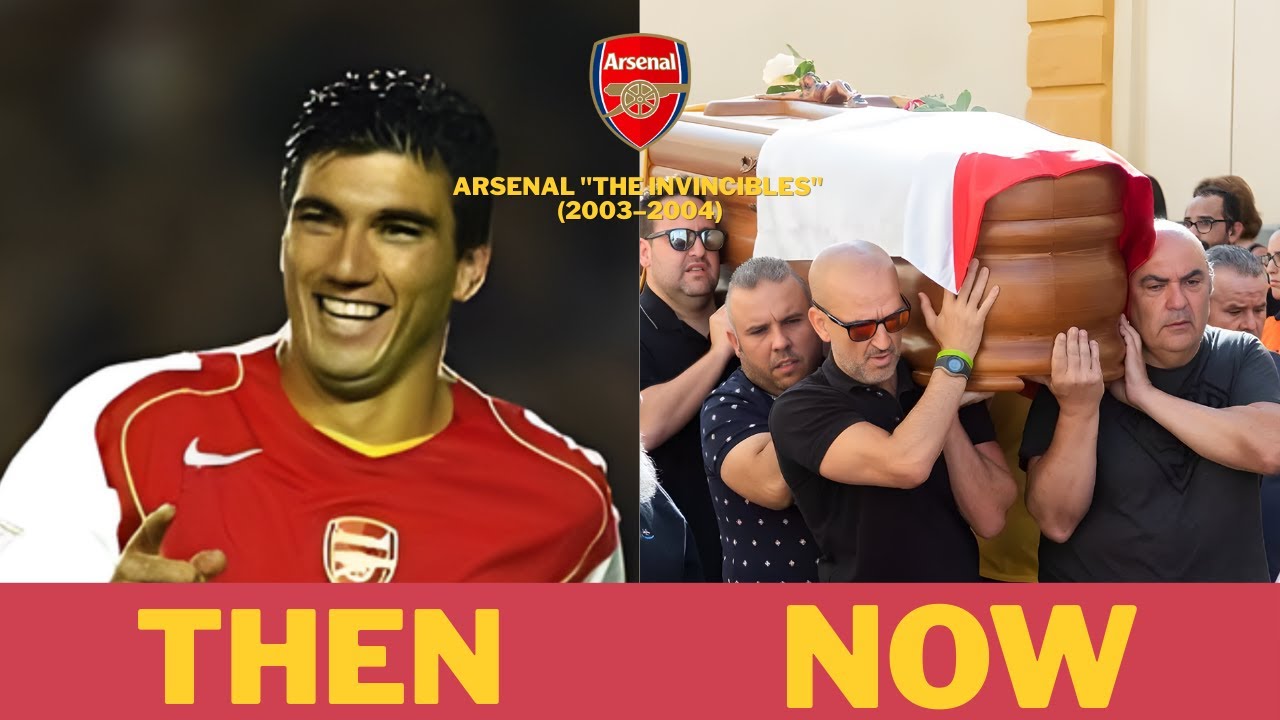 Arsenal Invincibles 2003/04: Then and Now Full Squad Photos