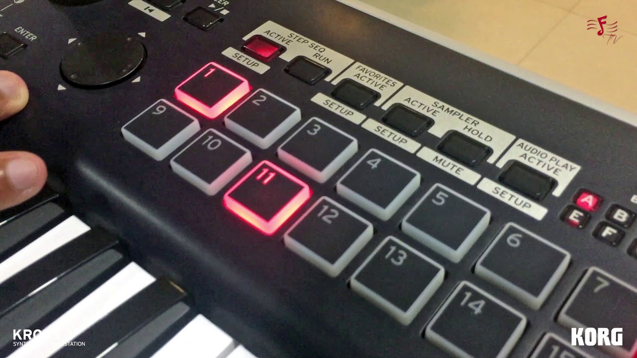 Process of Loading Indian Sound on Korg Kross 2