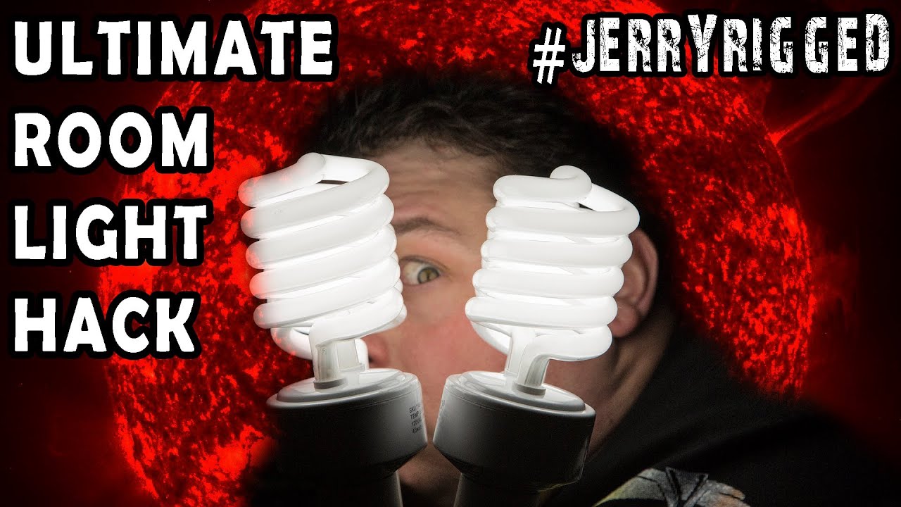 Jerry Rigged Video Lighting Hack! Greatly Improve Your Video Quality Cheap! - @Barnacules