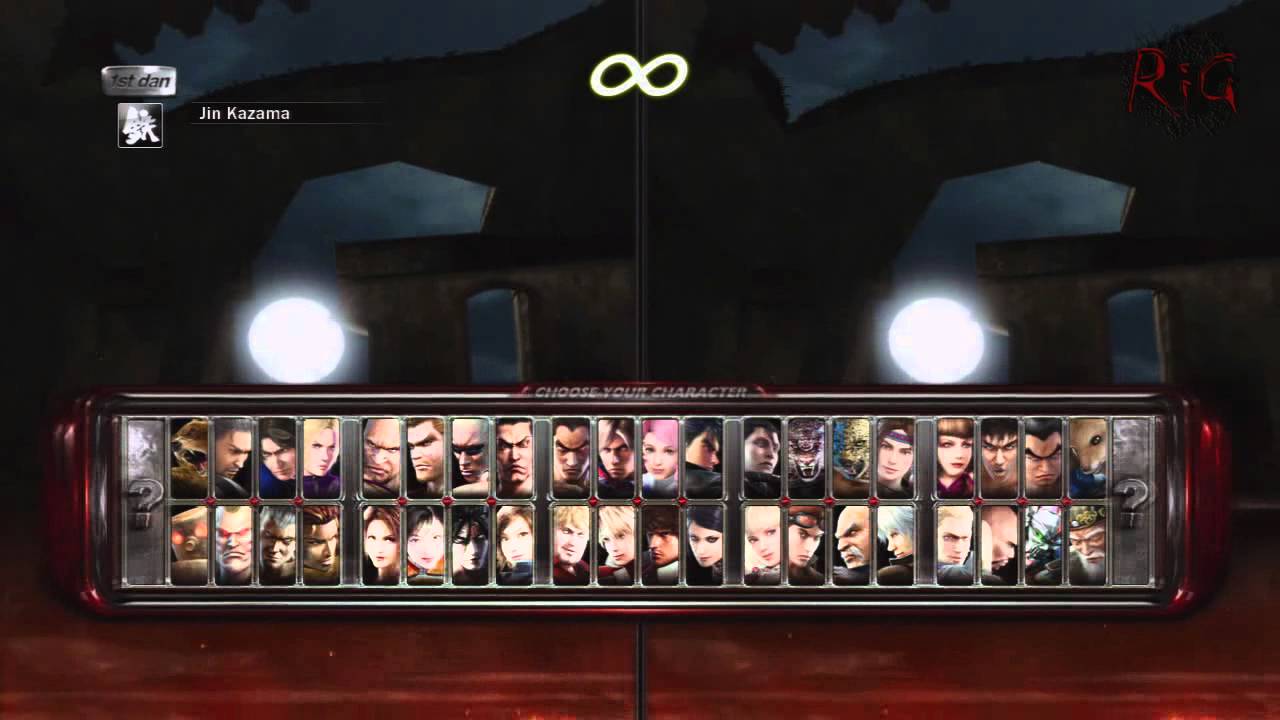 Tekken 6 Тренировка (На примере Джина)