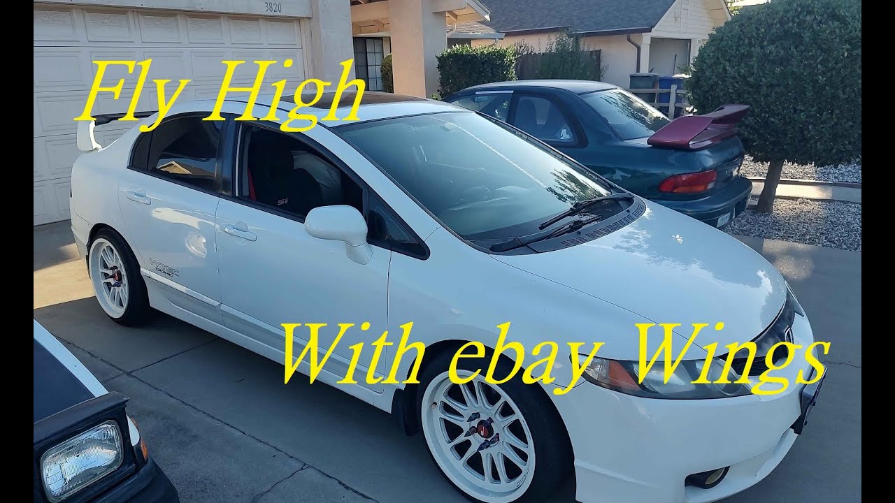 Honda Civic Type R Mugen Spoiler ebay Edition