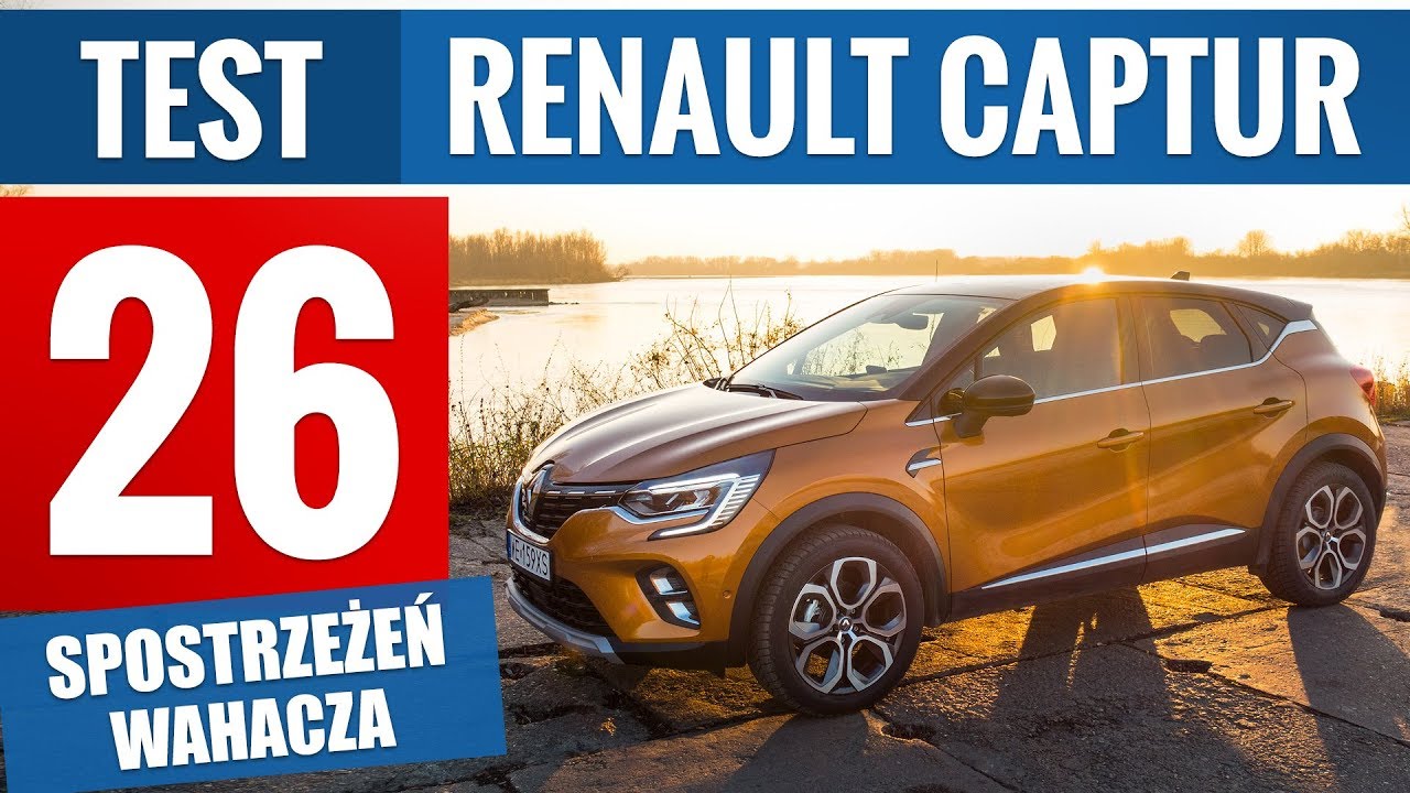 Renault Captur 1.3 TCe 155 KM EDC Intens (2020) - TEST PL