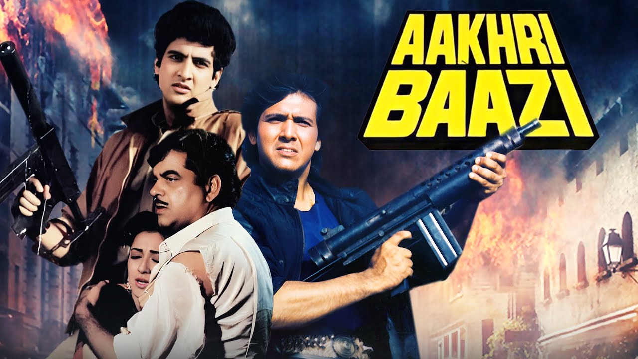 Aakhri Baazi आखिरी बाज़ी: Govinda & Shatrughan Sinha's Stellar Performance | Epic Hindi Crime Drama
